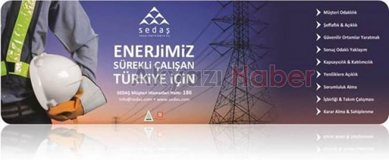 SEDAŞ ELEKTRİĞİN GÜVENLİ KULLANIMI İÇİN  TOPRAKLAMANIN ÖNEMİNE DİKKAT ÇEKTİ