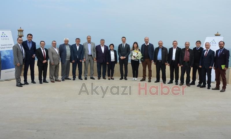 SEDAŞ İLE MUHTARLAR DERNEK BAŞKANLARI  BİR ARAYA GELDİ