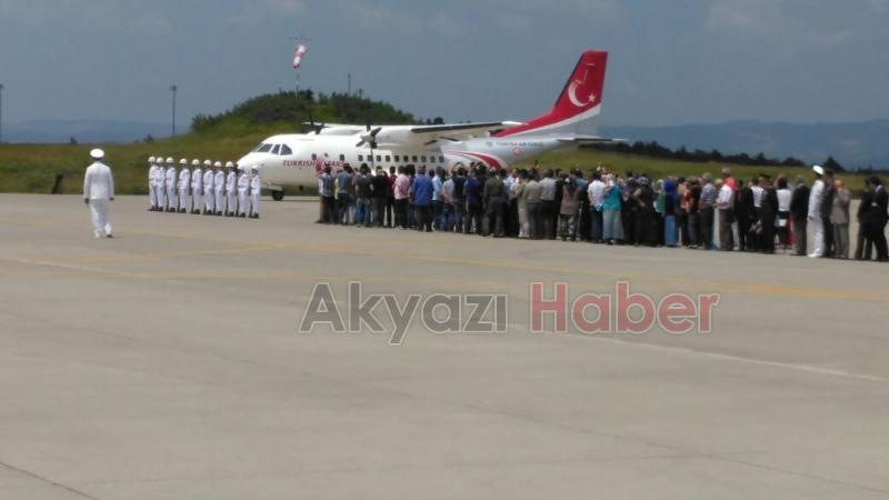 ŞEHİDİMİZ AKYAZI’YA GELİYOR