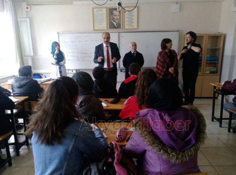 ŞEHİT AHMET ÇONDUL İLK VE ORTAOKULUNA ZİYARET