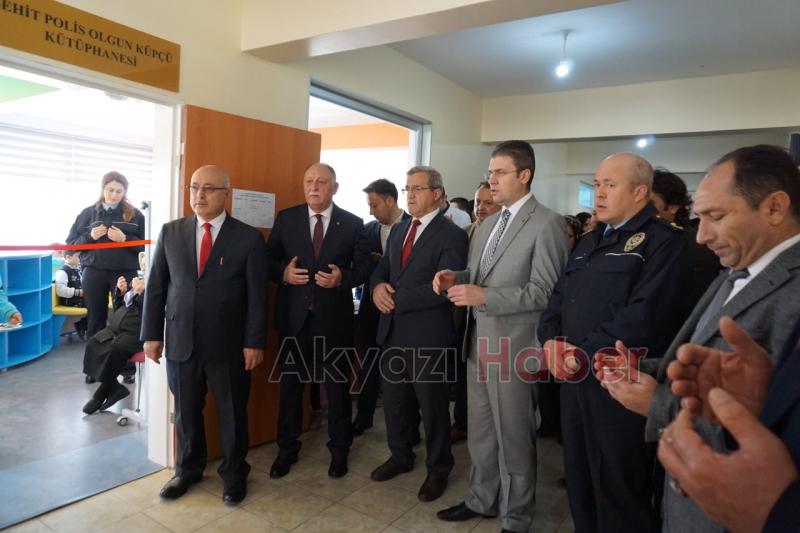 Şehit Olgun Küpçü Adına Z Kütüphane Açıldı