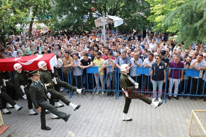 Şehit Teğmene veda