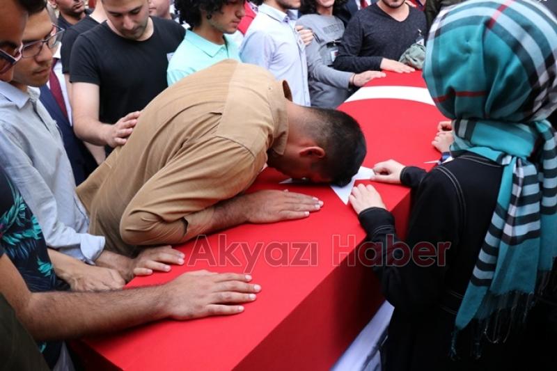 Şehit Teğmene veda