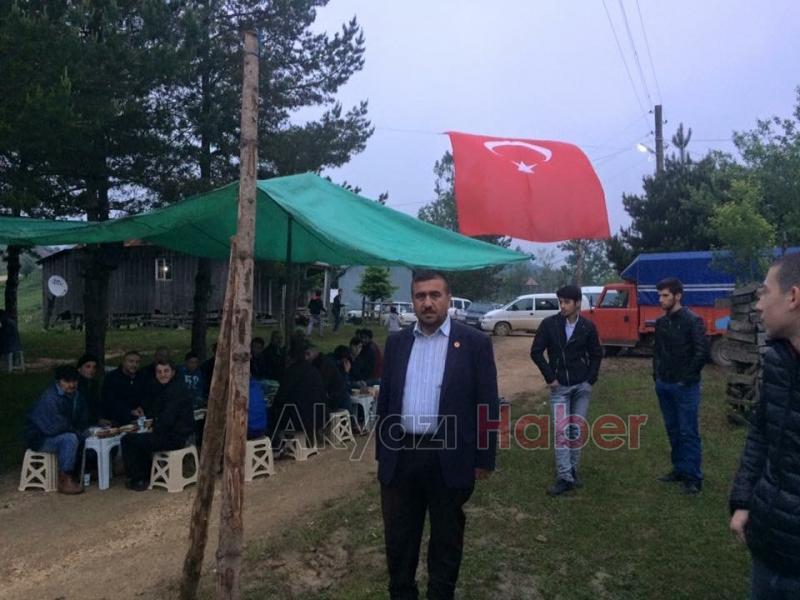 Şehit Uzman Çavuş Yunus Aktaş için İftar Yemeği Verildi