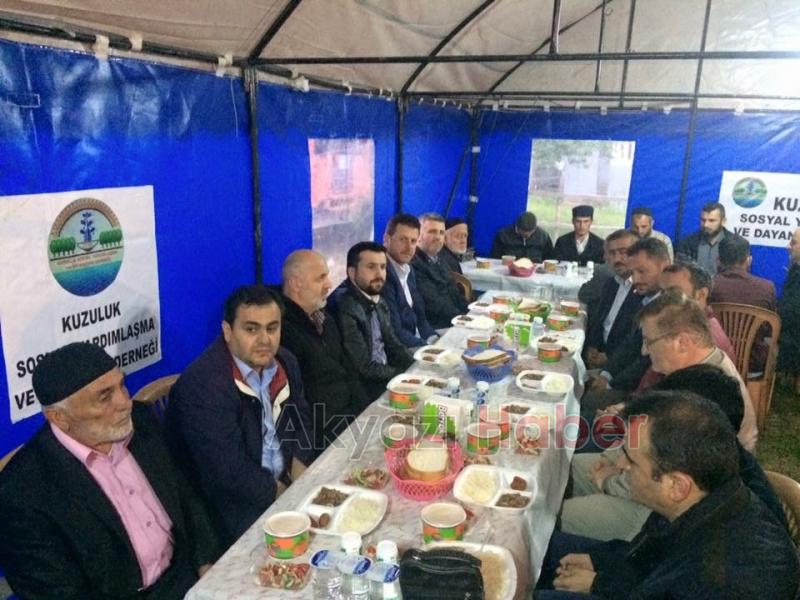 Şehit Uzman Çavuş Yunus Aktaş için İftar Yemeği Verildi