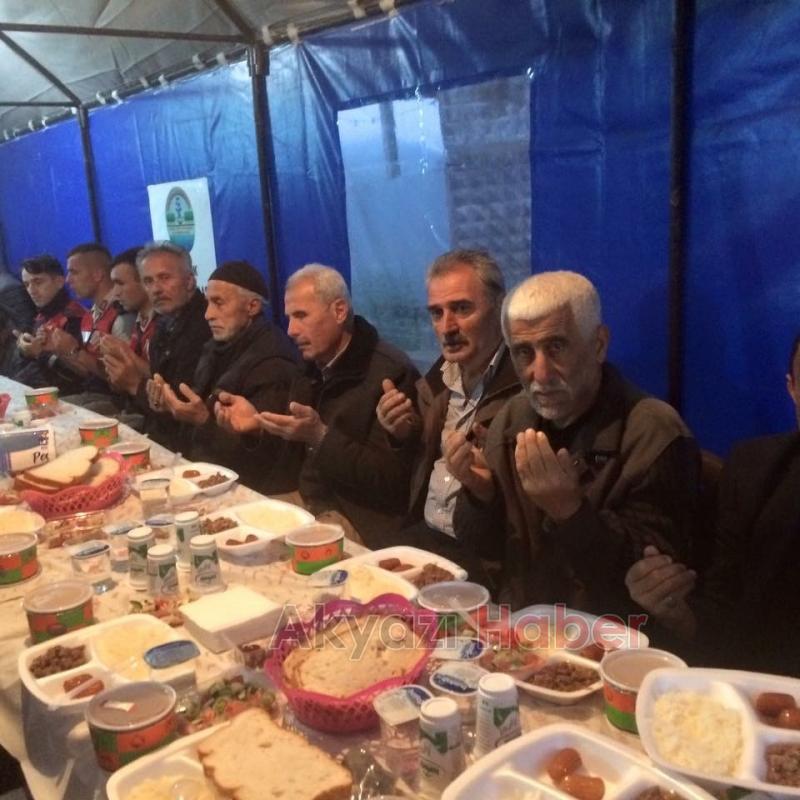 Şehit Uzman Çavuş Yunus Aktaş için İftar Yemeği Verildi