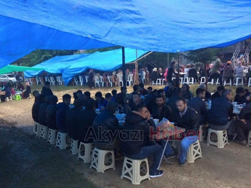 Şehit Uzman Çavuş Yunus Aktaş için İftar Yemeği Verildi