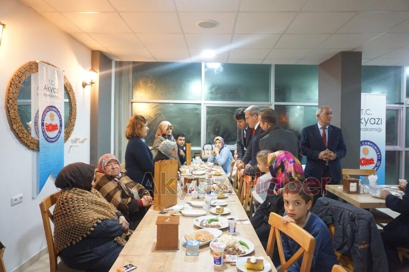 Şehit ve Gazi Yakınları Yemekte Buluştu