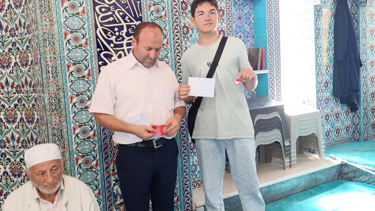 Şehitali Camii Derneği'nden Kur'an Kursu öğrencilerine mangal etkinliği