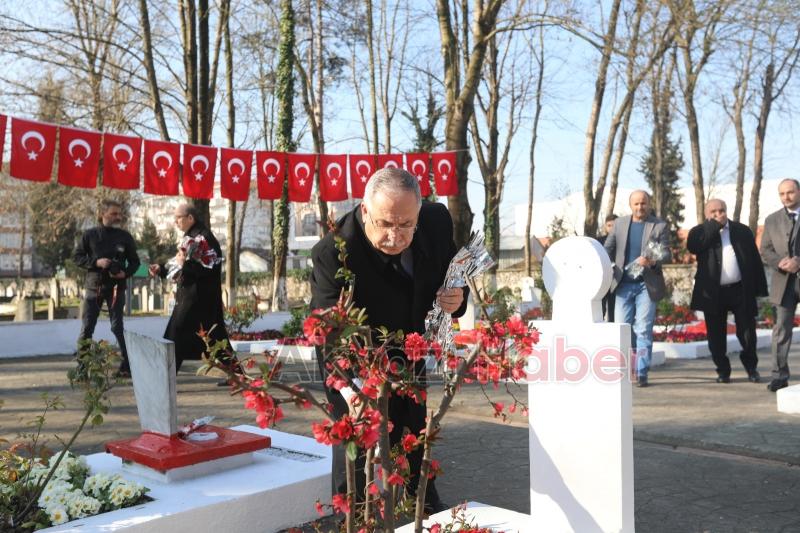 Şehitlerimizi Rahmet ve Minnetle Andık