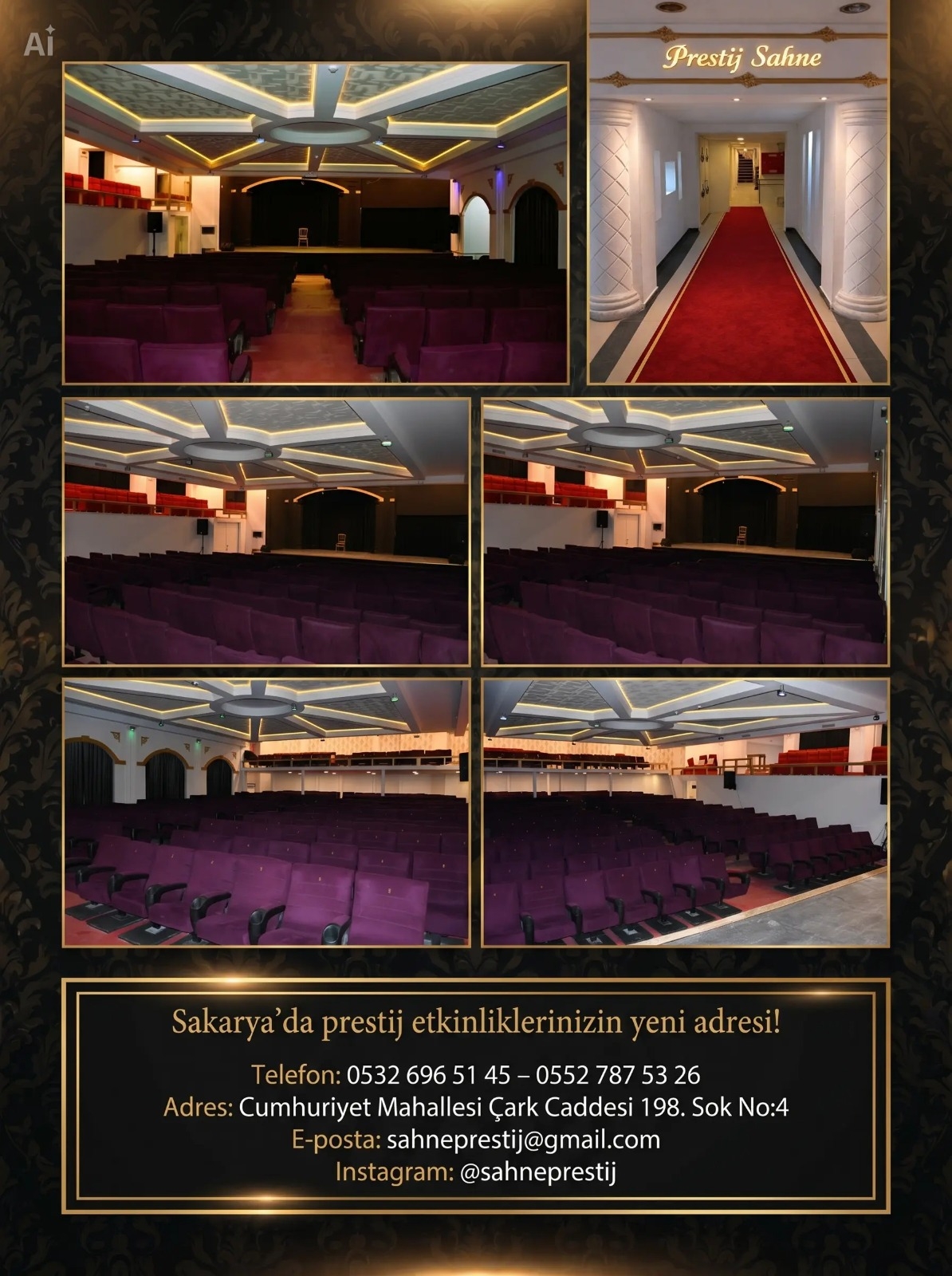 Şehrin ilk özel tiyatro sahnesi ünlü komedyenle kapılarını açıyor