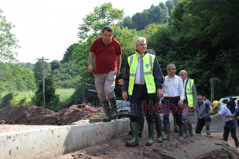 Sel bölgesinde yaralar sarılıyor