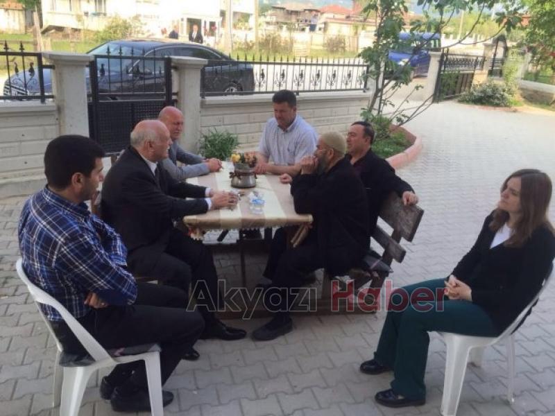 Şemsi ve Şener Bayraktar Bilal Soykan’a Taziye Ziyaretinde Bulundu