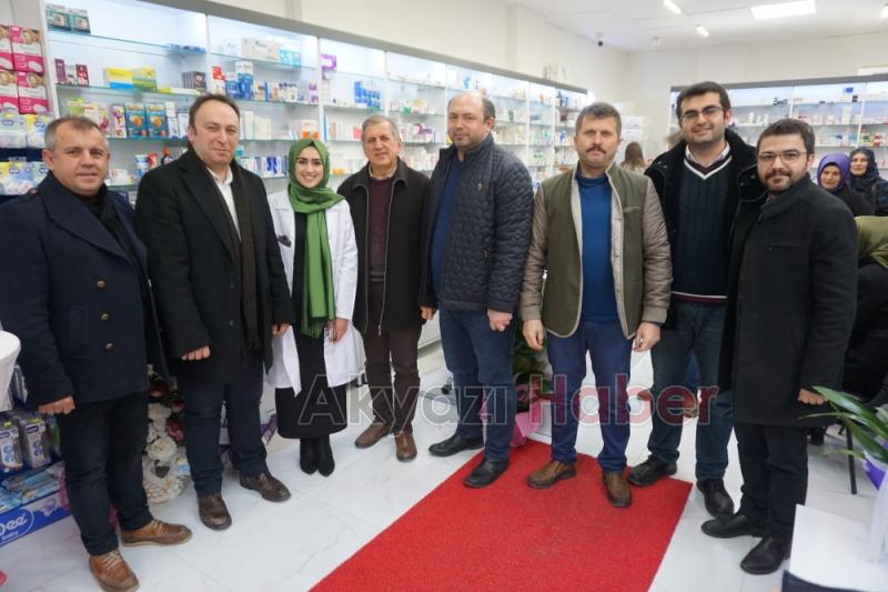 SENA ECZANESi YOĞUN KATILIMLA AÇILDI