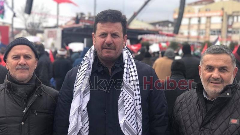 Seninleyiz Kudüs Mitingine Yoğun Katılım