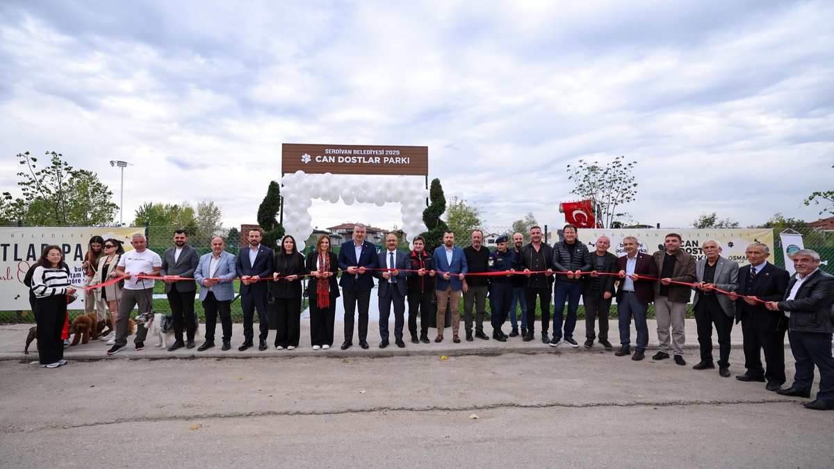 Serdivan Can Dostlar Parkı törenle açıldı
