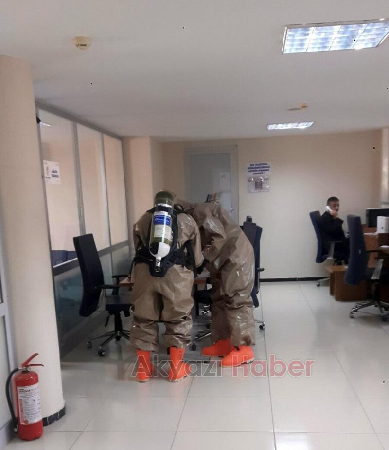 Serdivan Tapuda şüpheli posta paniği