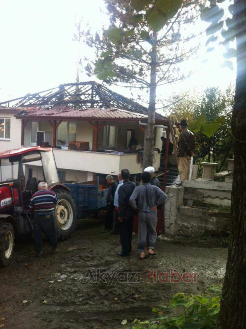 Şerefiye Mahallesi'nde Yangın 