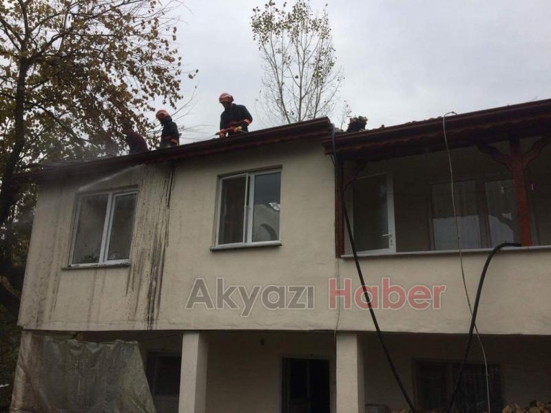 Şerefiye Mahallesi'nde Yangın 