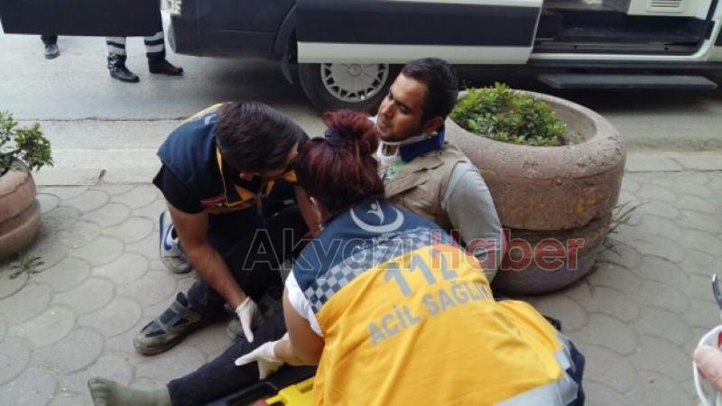  Servis Minibüsün Kapısı Bisiklet Kullanan Suriyeli Genç’e Çarptı