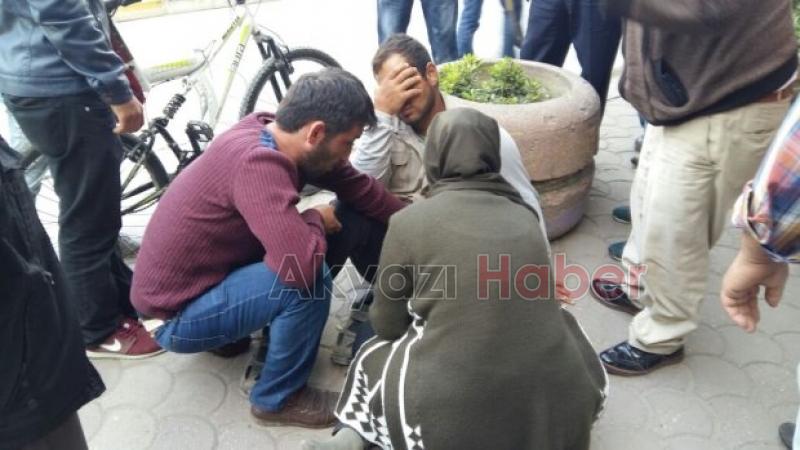  Servis Minibüsün Kapısı Bisiklet Kullanan Suriyeli Genç’e Çarptı