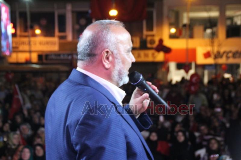 Şevki Yılmaz Demokrasi Nöbetinde Akyazılara Seslendi