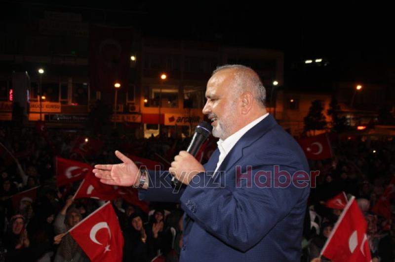 Şevki Yılmaz Demokrasi Nöbetinde Akyazılara Seslendi