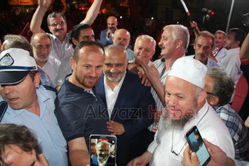 Şevki Yılmaz Demokrasi Nöbetinde Akyazılara Seslendi