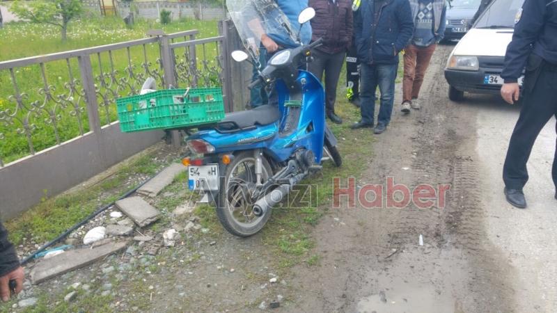 Seyfelerde Motosiklet Kazası