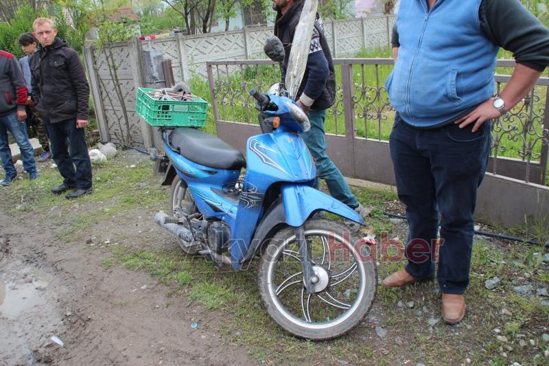 Seyfelerde Motosiklet Kazası