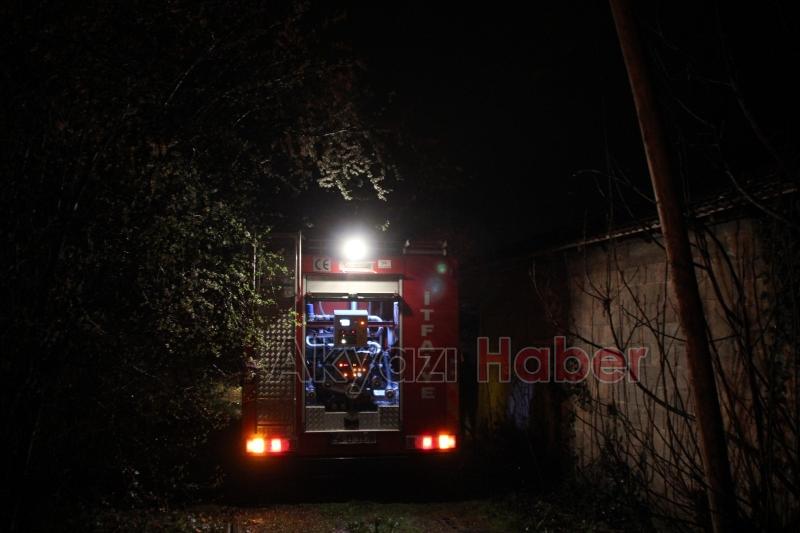 Seyfelerde Samanlık Yangını