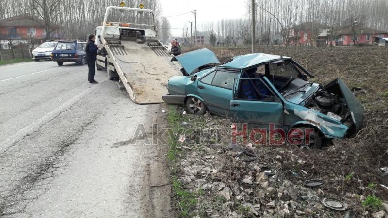 Seyfelerde Trafik Kazası