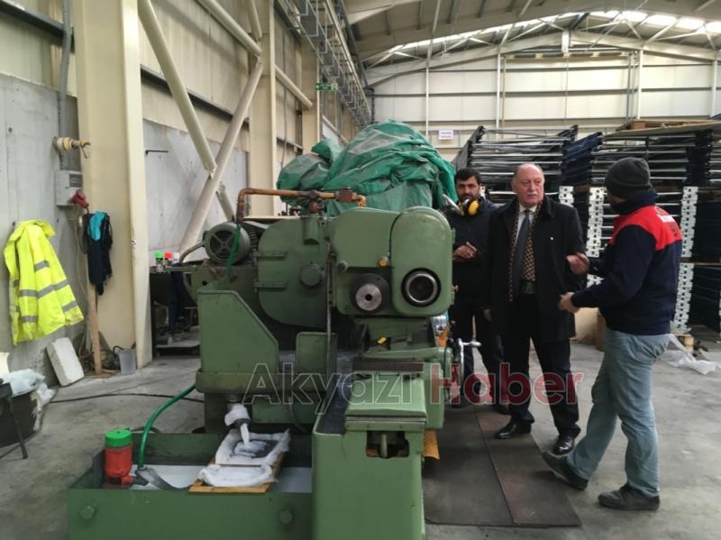 ŞİNASİ BAYRAKTARDAN KROMTEL FABRİKASINA ZİYARET