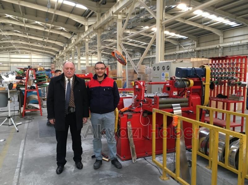 ŞİNASİ BAYRAKTARDAN KROMTEL FABRİKASINA ZİYARET