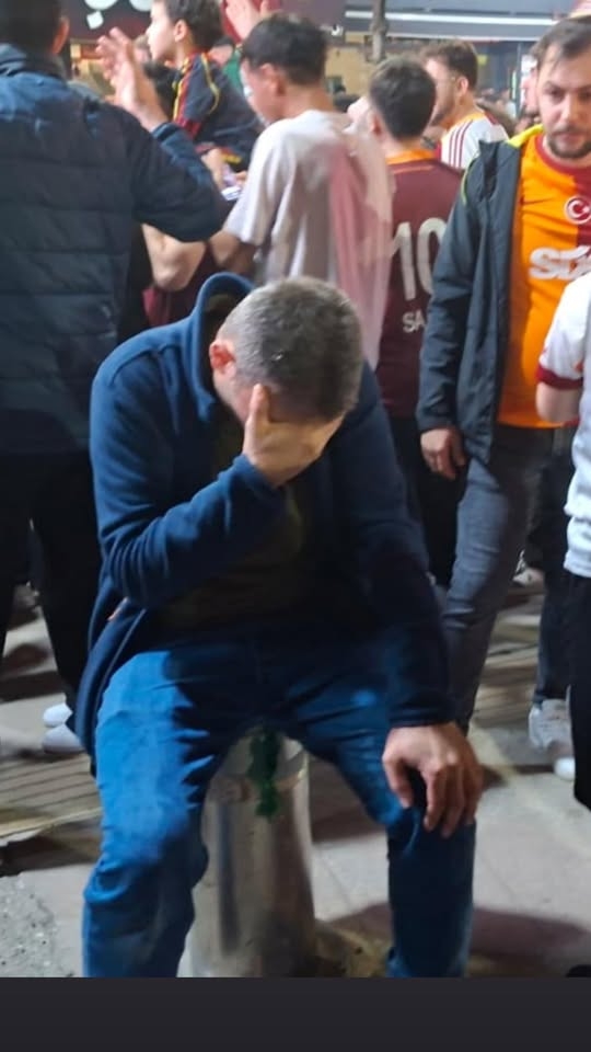 Şampiyonluk kutlamasında korku dolu anlar