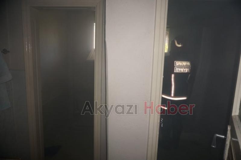 Şofben yangını panik oluşturdu 