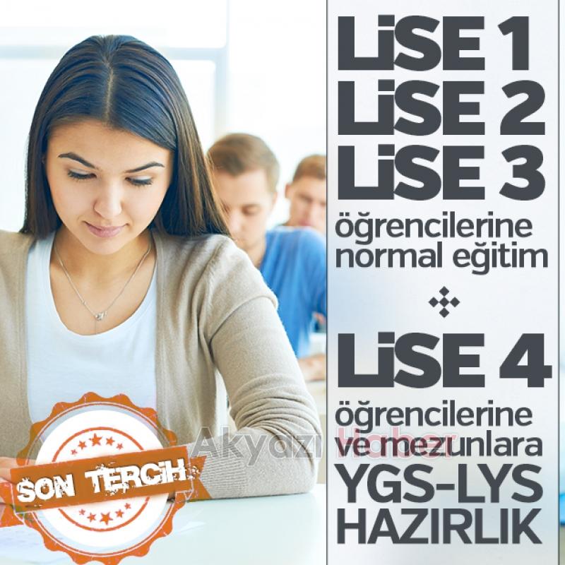 Son Tercih Artık Lise ve Lise Mezunlarına Eğitim Vermeye Başladı