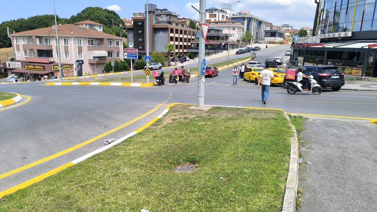 Sosyal medya fenomeni motokurye kazada yaralandı
