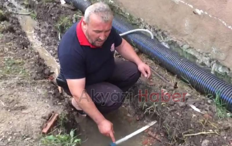 Sosyal medyada patlayan boru isyanı  Ev sahibi paylaştı  SASKi üç gün sonra müdahale etti