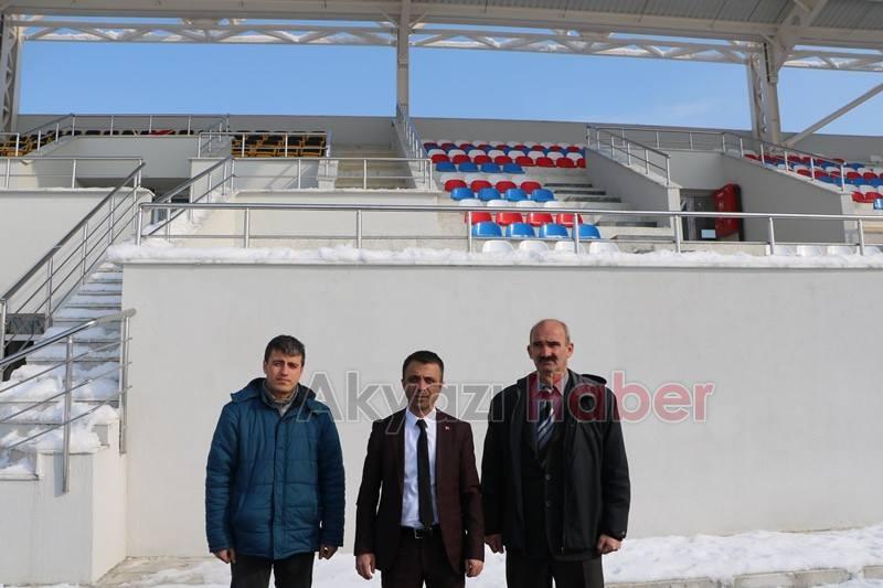 Spor İl Müdürü Çelikel den Akyazı da ki Tesislere İnceleme