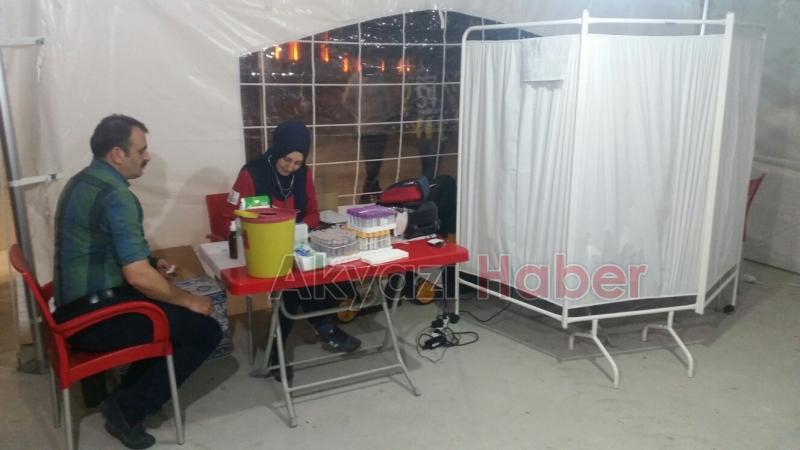 Stoklar azaldı Kızılay kan bağışı düzenledi