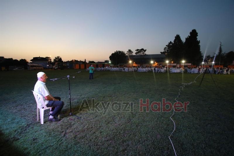 SURİYELİ KARDEŞLERİMİZE İFTAR PROGRAMI DÜZENLENDİ