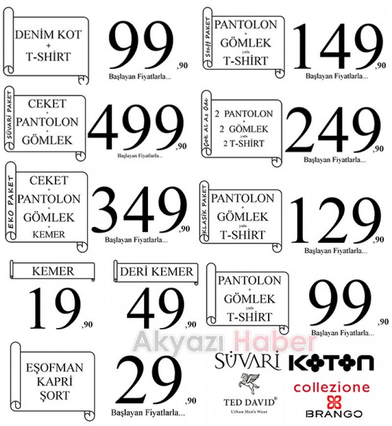 Süvari ve Koton Akyazıda Açıldı