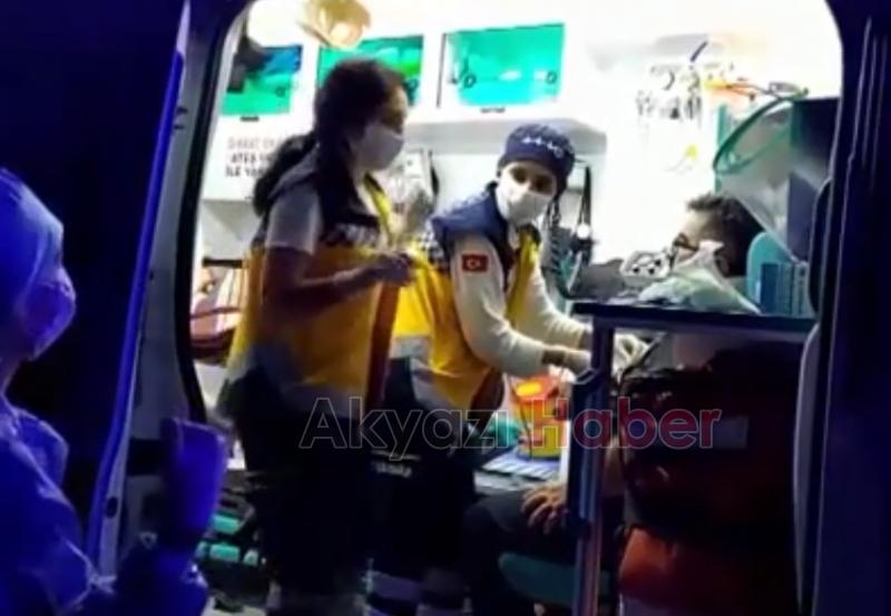 Tanker otomobili biçti: 3 yaralı