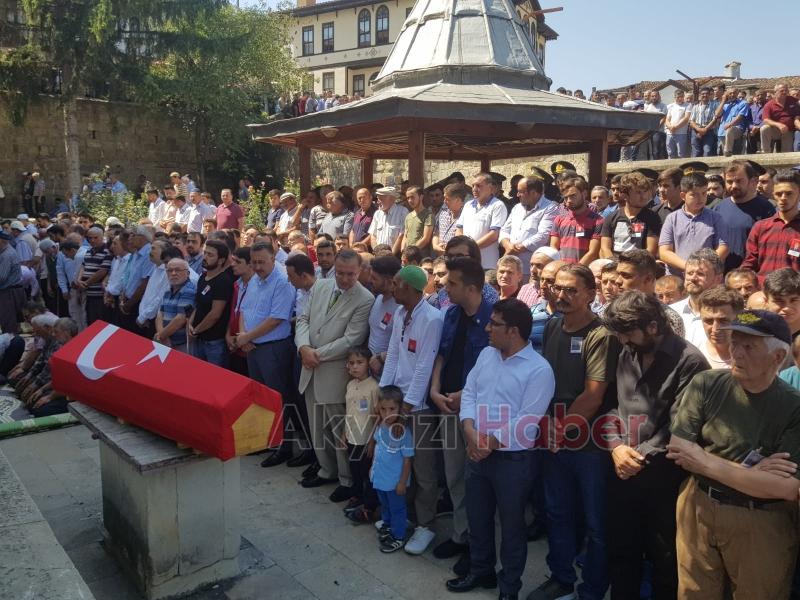 Taraklılı şehide acı veda