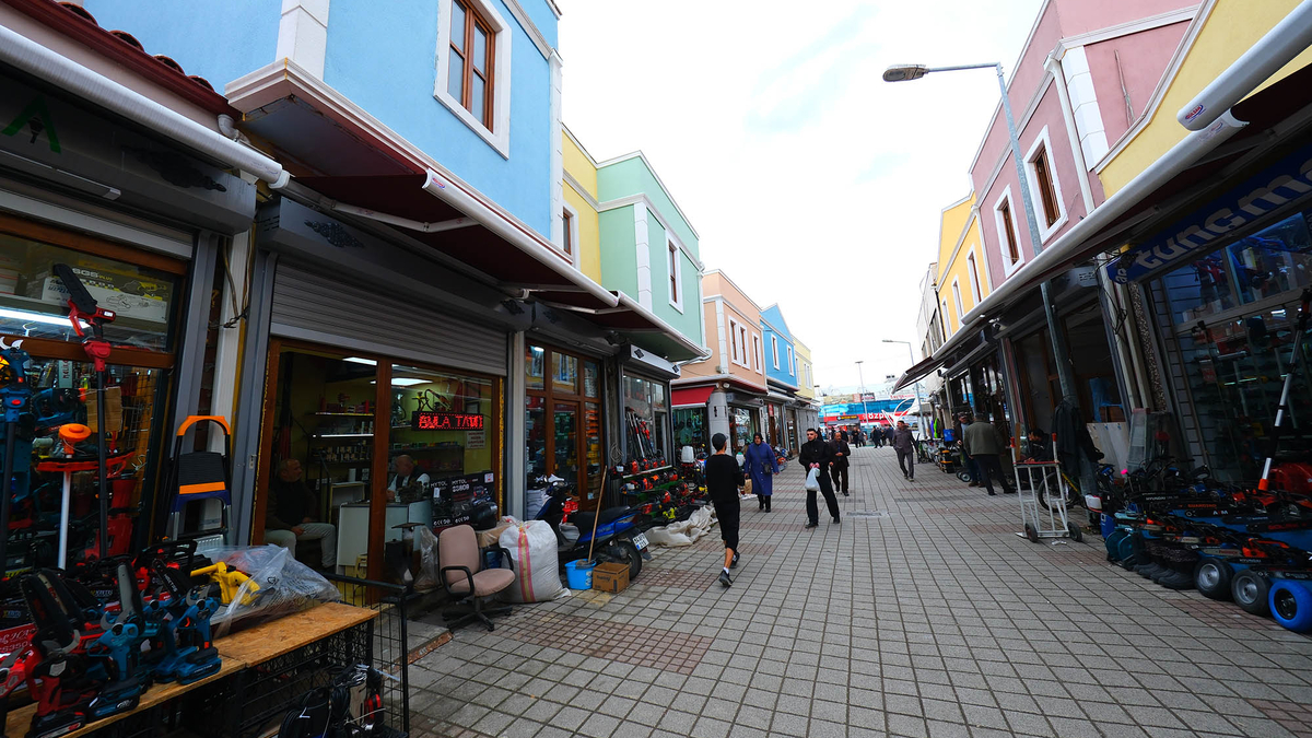 Tarihi Uzunçarşı’nın restorasyonunda son durum