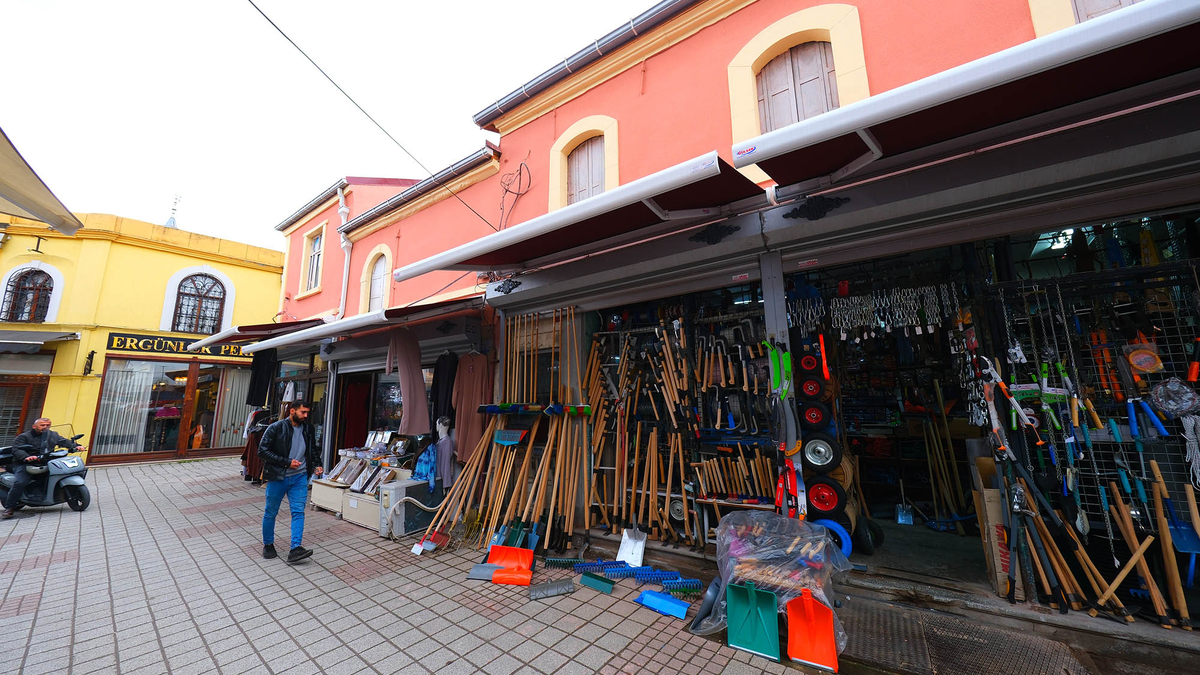 Tarihi Uzunçarşı’nın restorasyonunda son durum