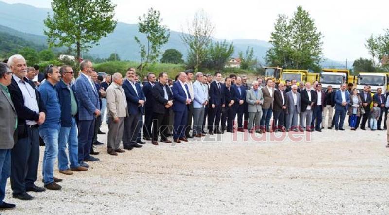 Taş Kırma Tesisi Dualarla Açıldı