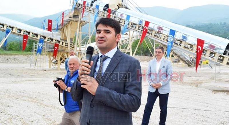 Taş Kırma Tesisi Dualarla Açıldı