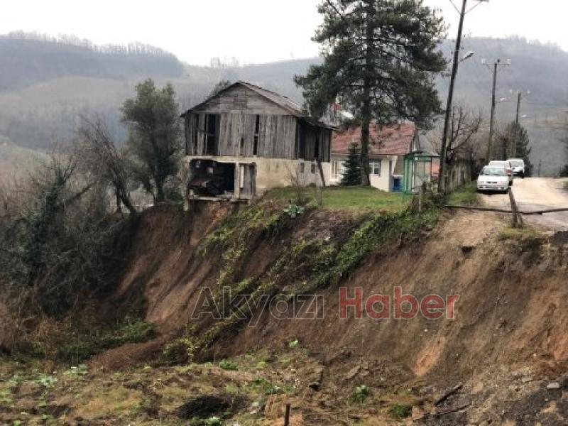 Taşburun da Heyelan